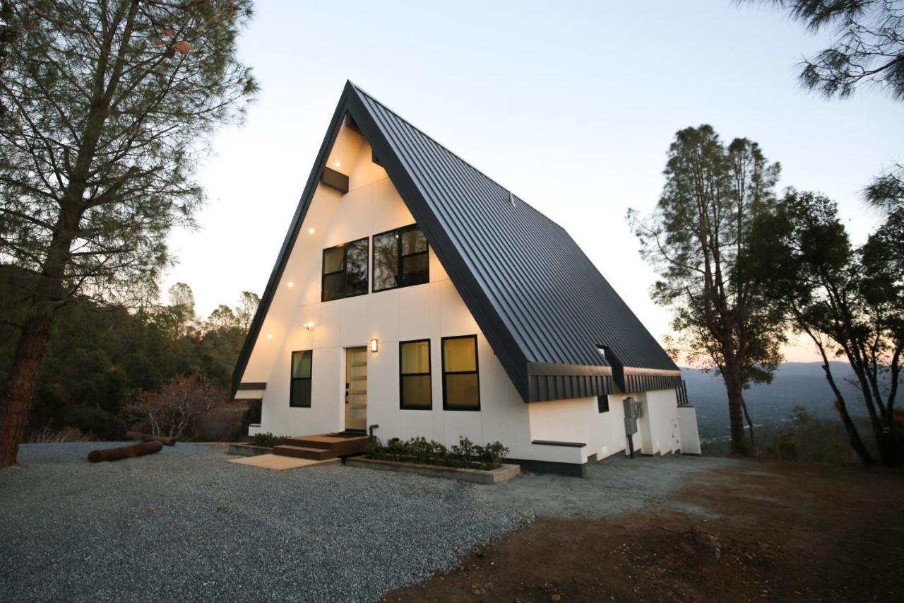 فيلا High End A-Frame - Hot Tub - Awesome Views - Yosemite - Electric Vehicle Friendly - Sleeps 10 آوكهيرست المظهر الخارجي الصورة