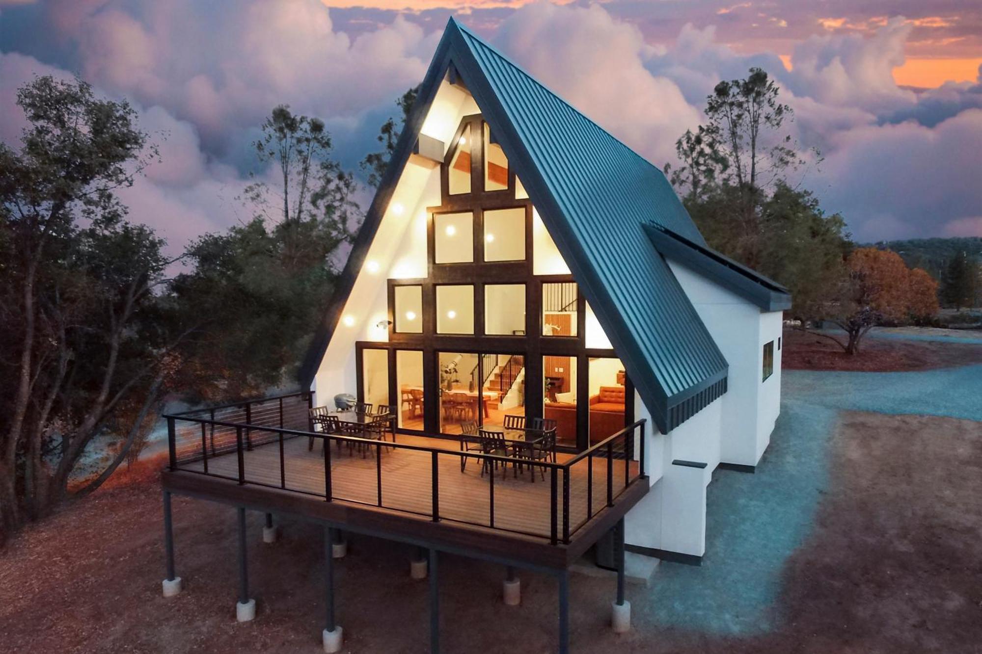 فيلا High End A-Frame - Hot Tub - Awesome Views - Yosemite - Electric Vehicle Friendly - Sleeps 10 آوكهيرست المظهر الخارجي الصورة